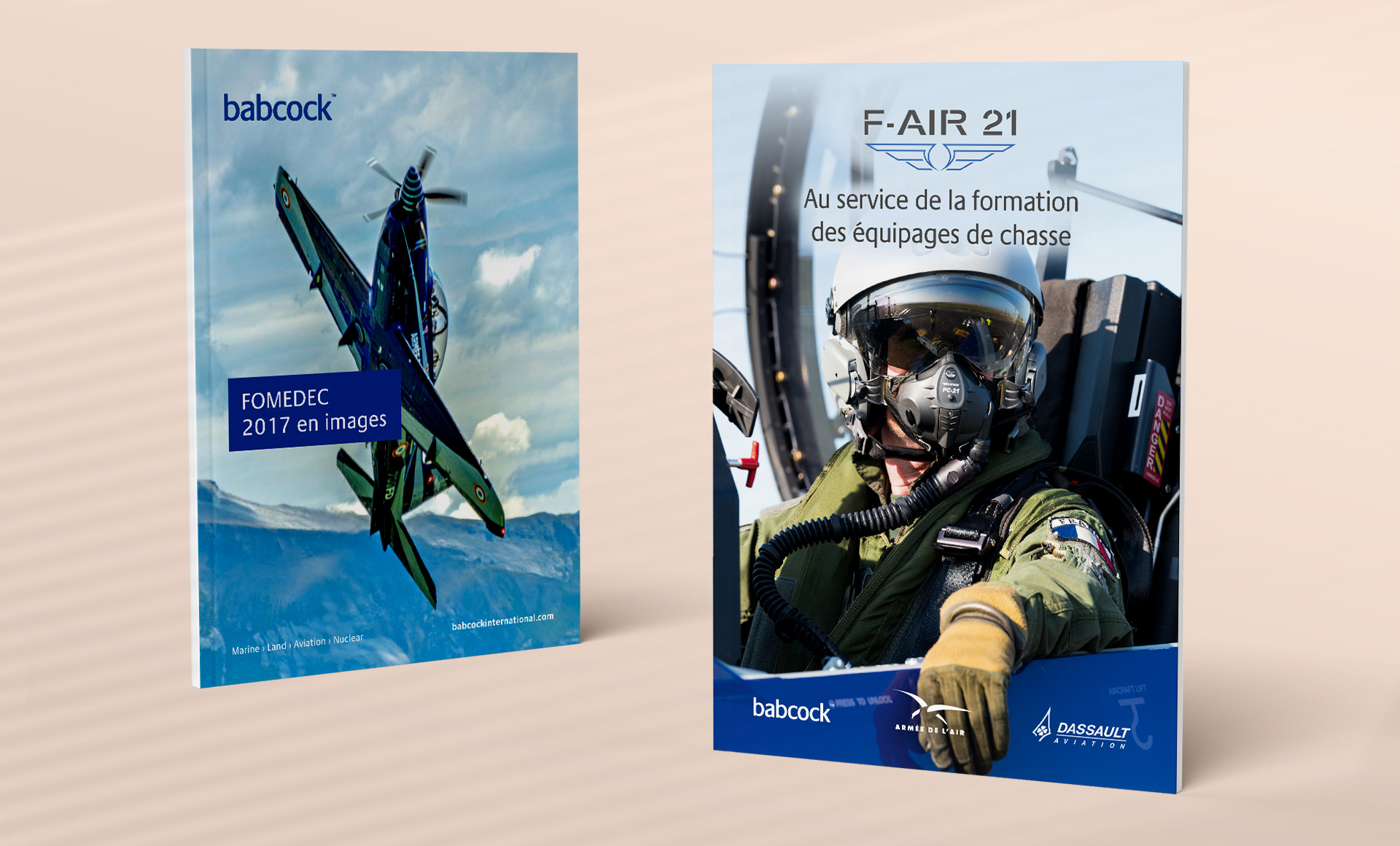 Babcock, Brochures Fomedec 2017 (1an d'existence) et 2018