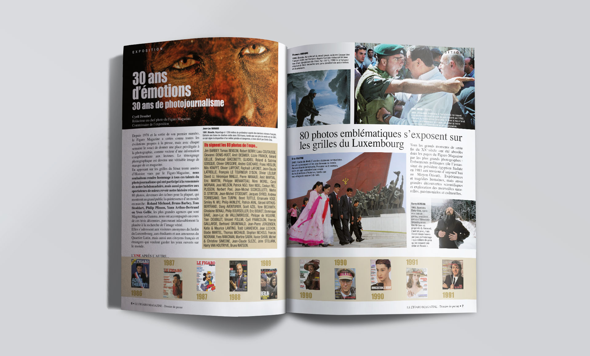 Figaro 30ans, Dossier de presse