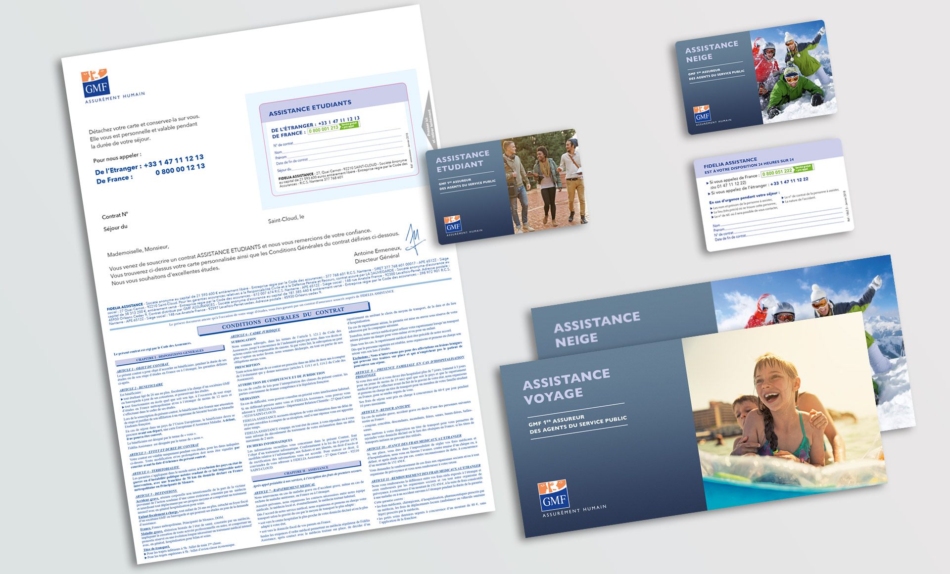 GMF, contrat, chèques vacances