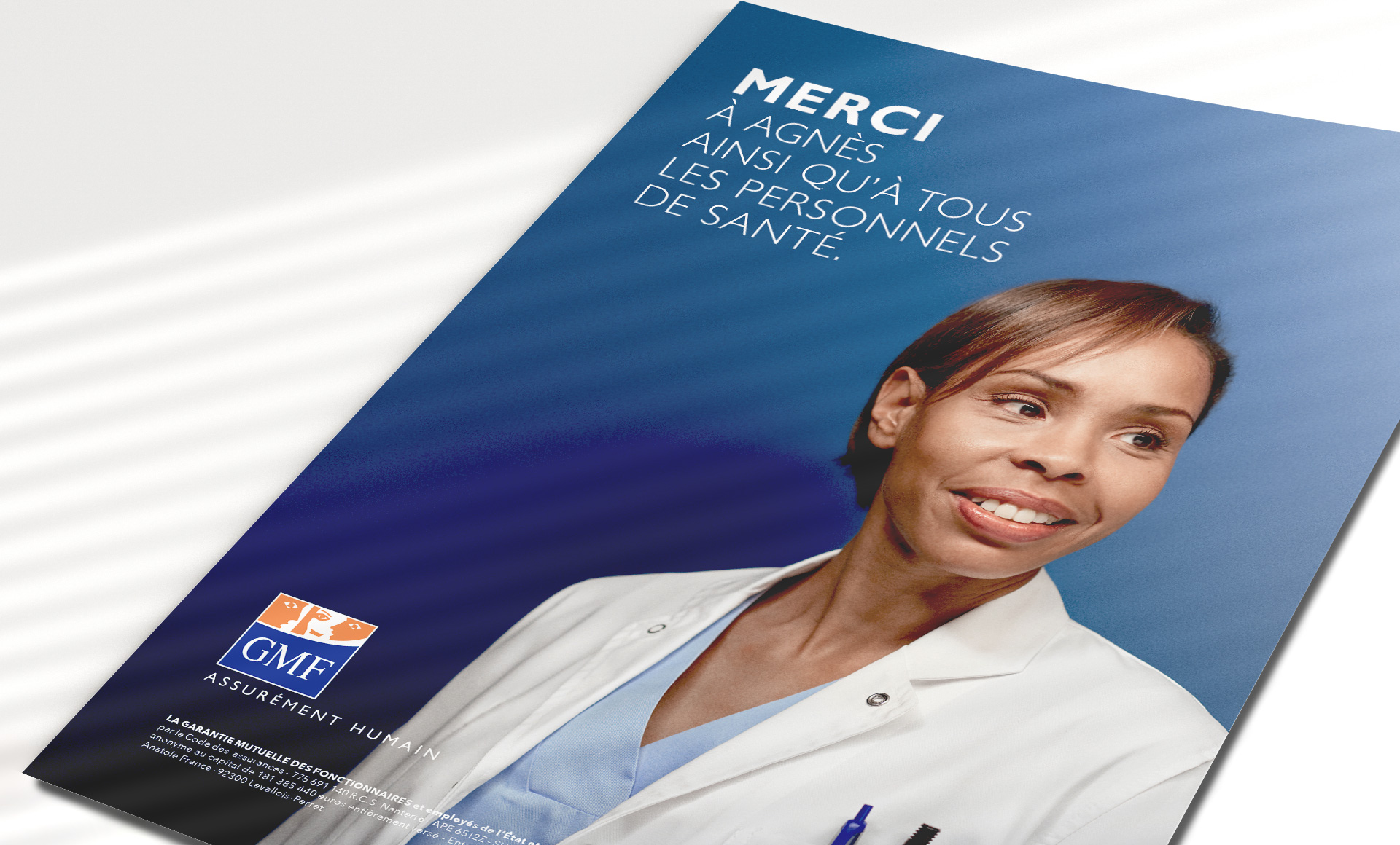 GMF, annonce presse 'Merci'