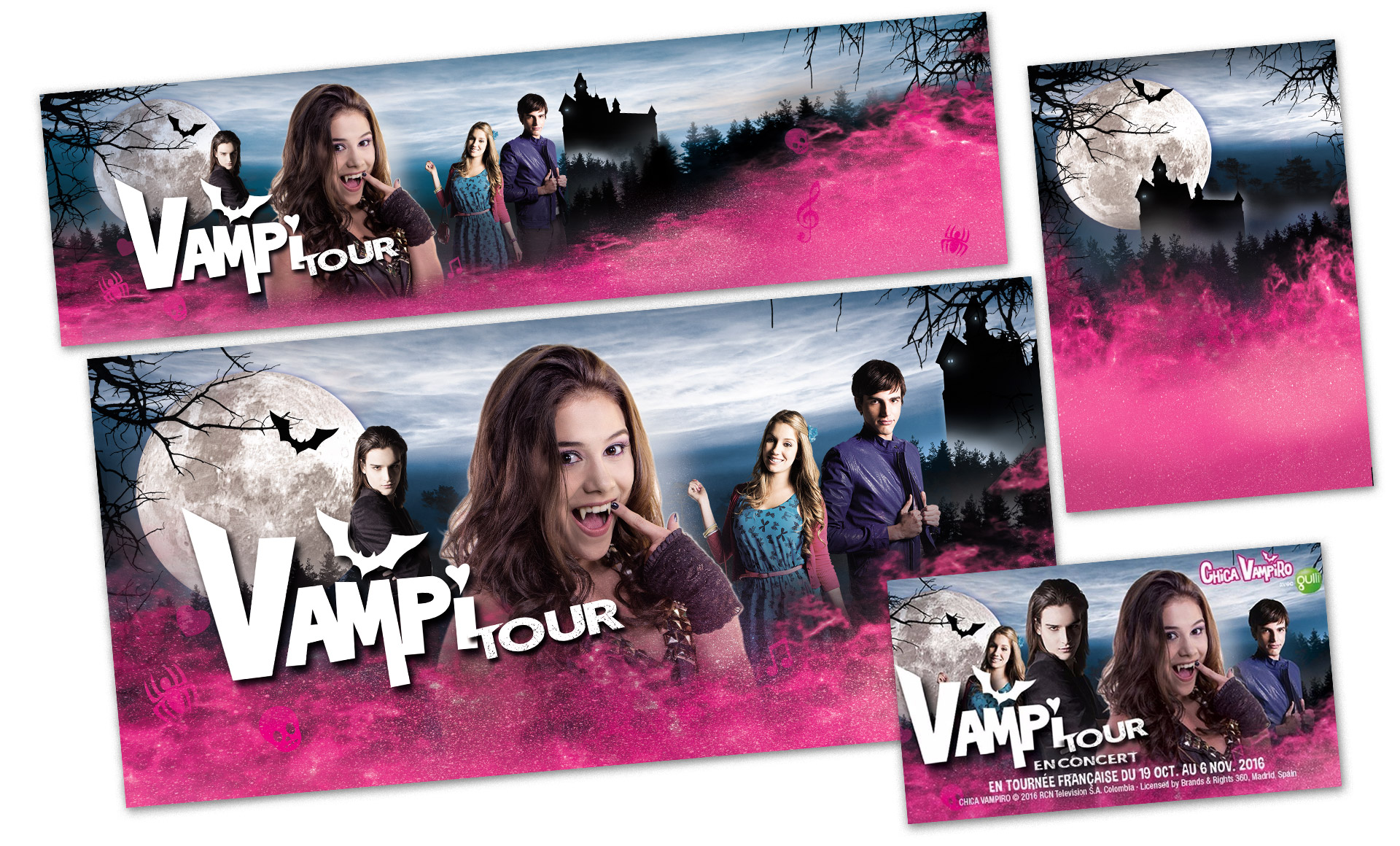 Chica Vampiro en concert, 2016
