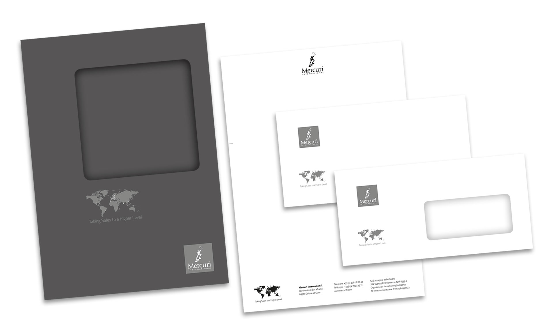 Mercuri International, papeterie