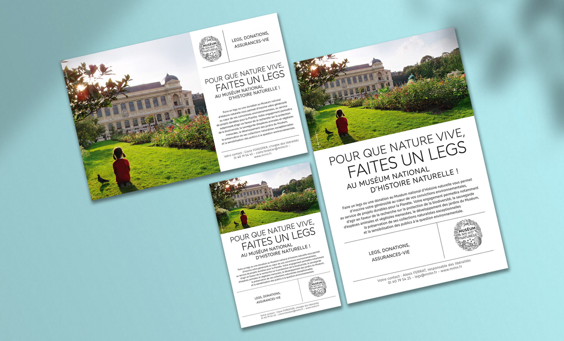 MNHN, annonces presse 'Nature'