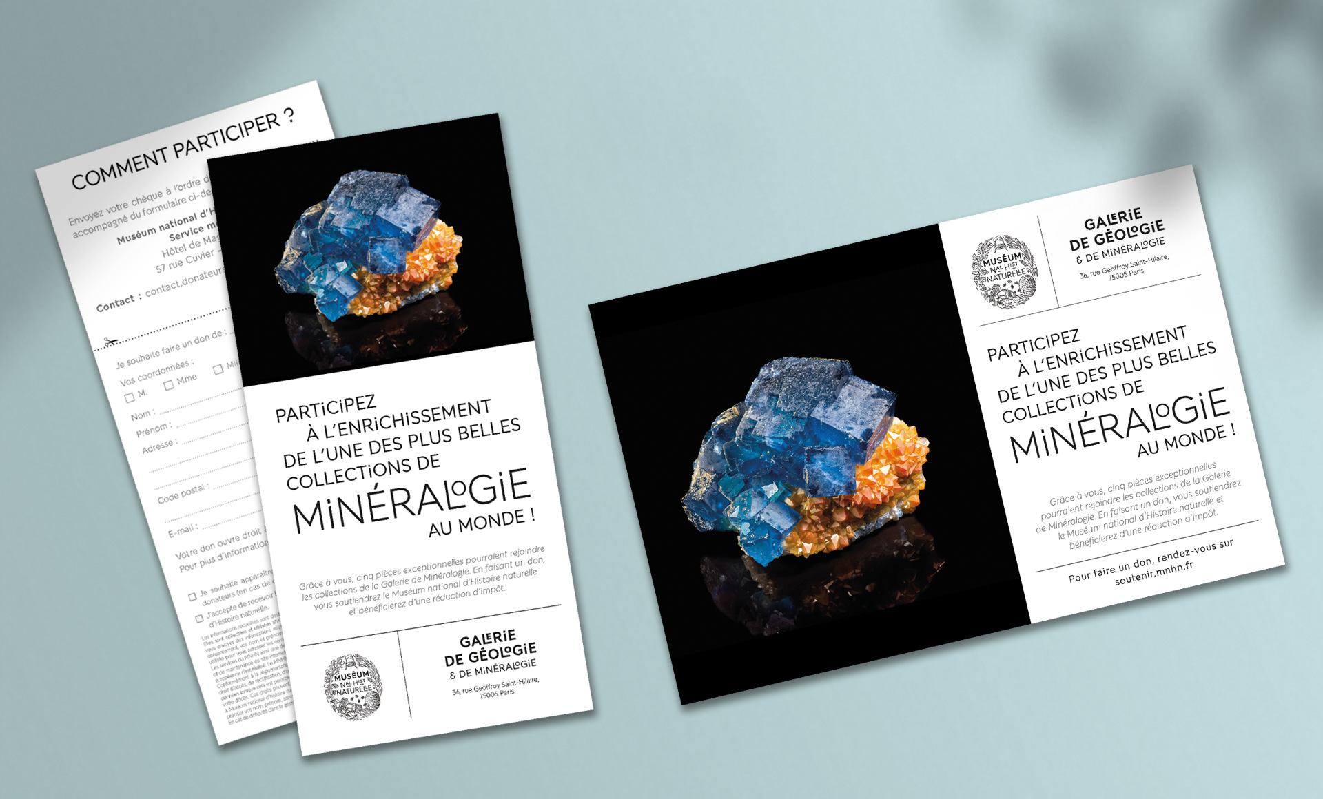 MNHN, Annonces presse Faire un don pour la Collection Minéralogie