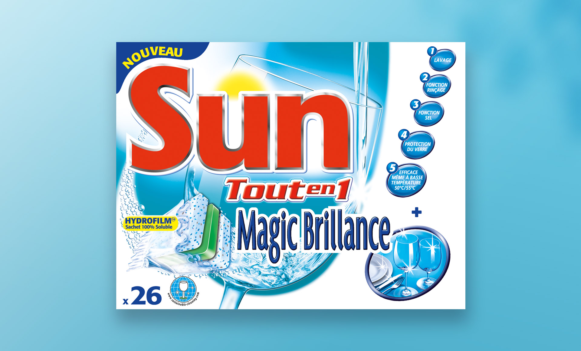 Sun Lavage, boite face, 2006