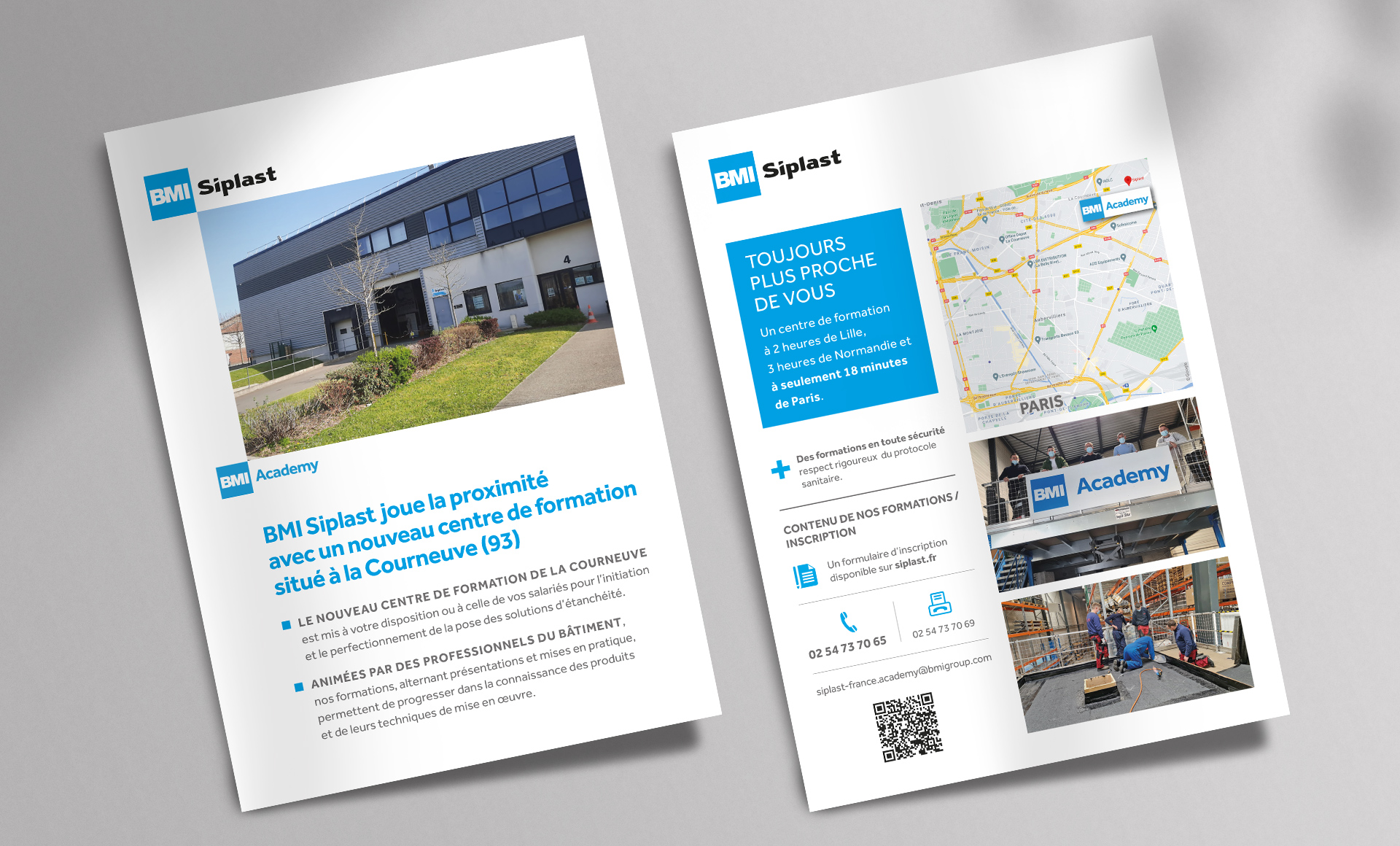 Siplast, flyer recto-verso