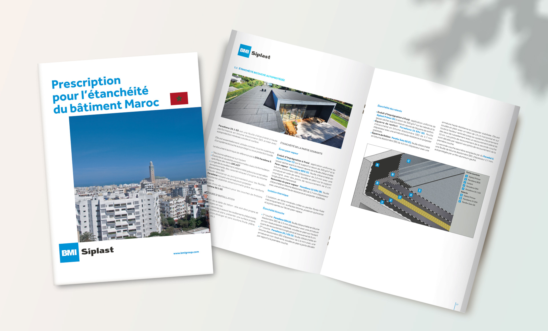 Siplast, brochure 'Maroc'