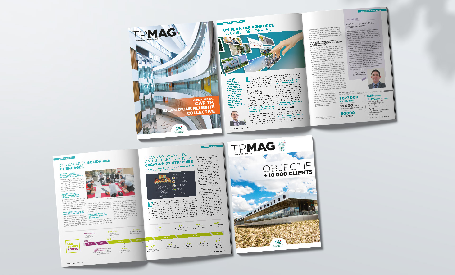 TP Mag, 2015 et 2016